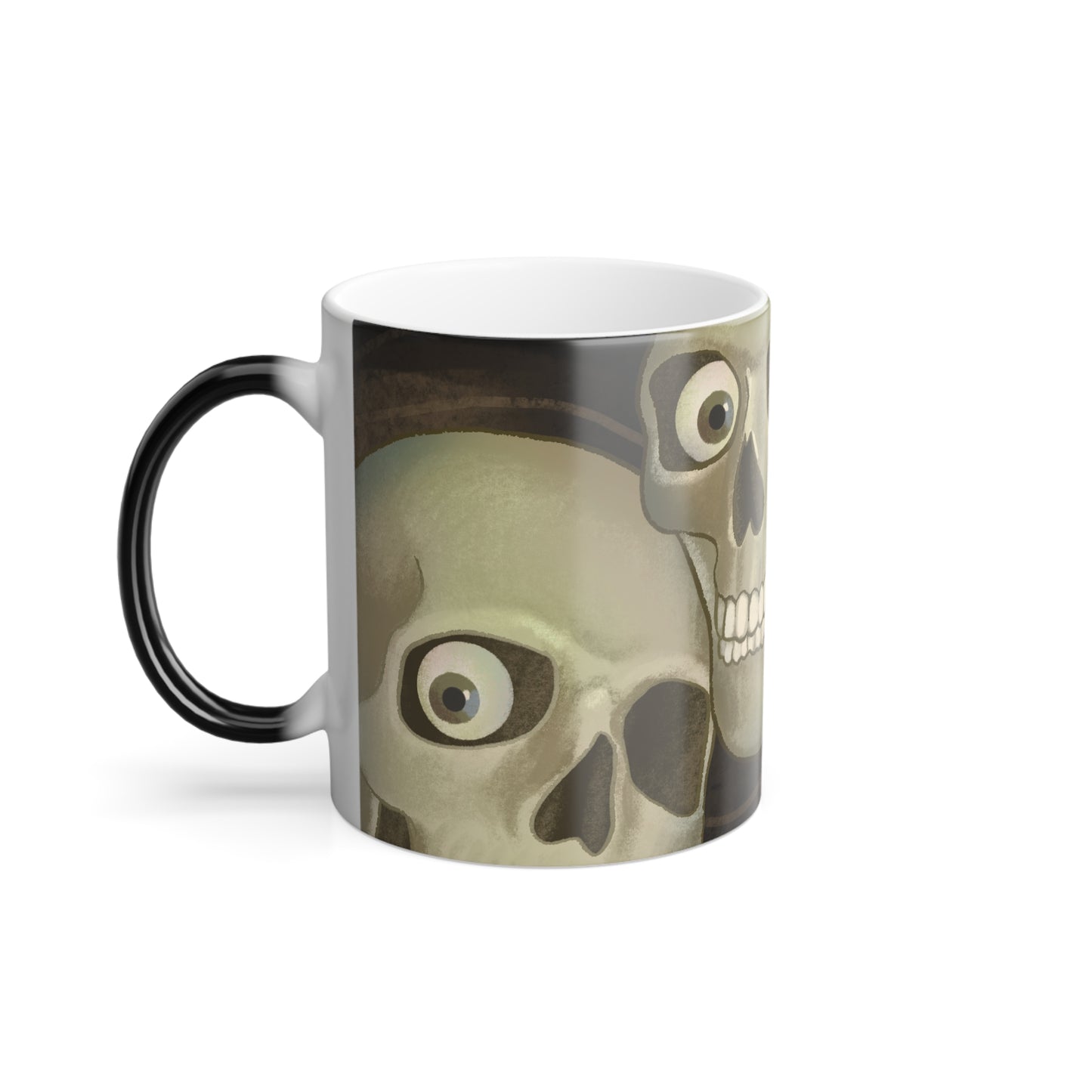 Skull Faces Morphing Mug — 11oz Morphing Heat Sensitive Coffee Cup