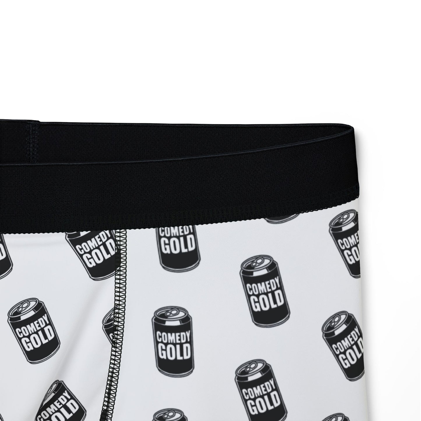 Boxers — COMEDY GOLD Can Pattern Men’s Boxer Briefs